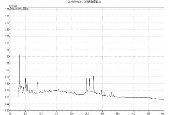 生地黄饮片HPLC指纹图谱